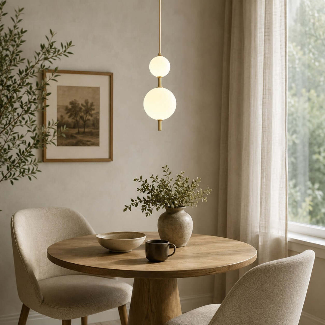 Vertical Globe Pendant Lamp