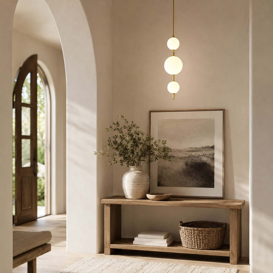 Vertical Globe Pendant Lamp