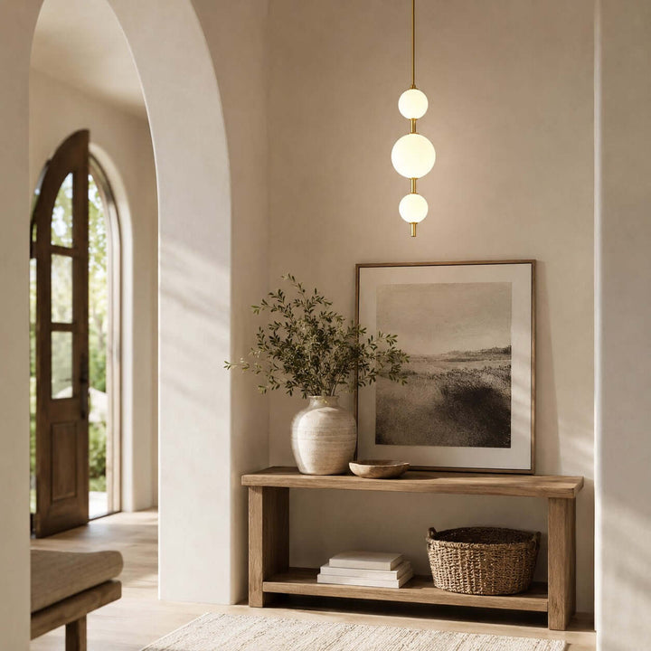 Vertical Globe Pendant Lamp