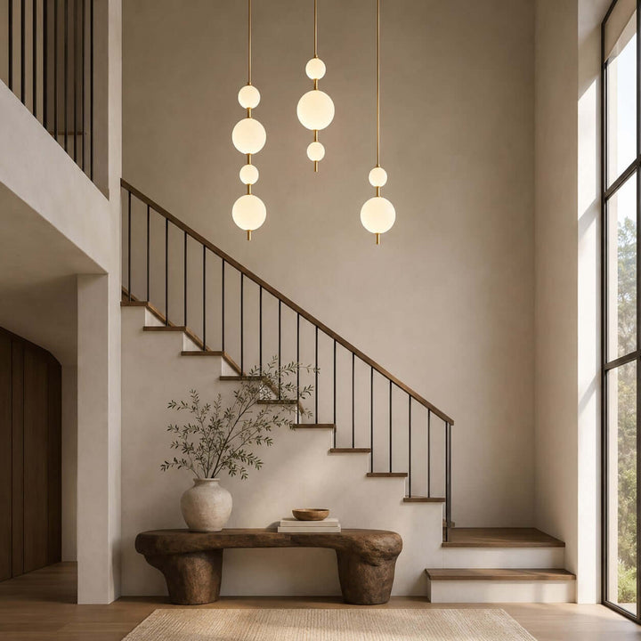 Vertical Globe Pendant Lamp