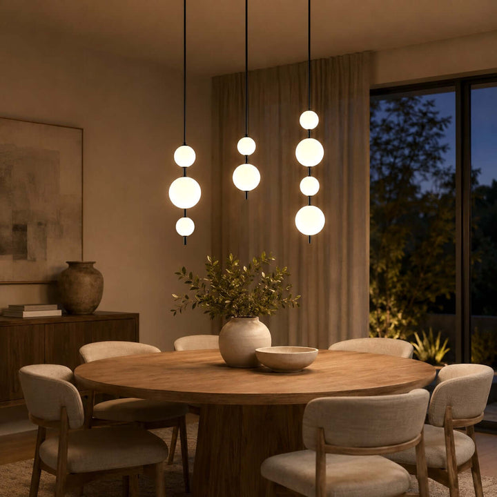 Vertical Globe Pendant Lamp