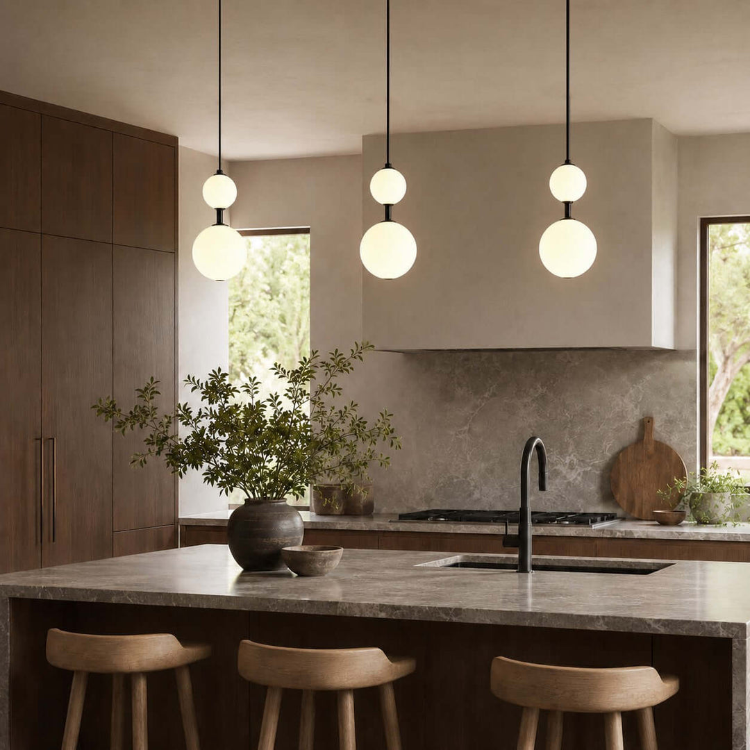 Vertical Globe Pendant Lamp