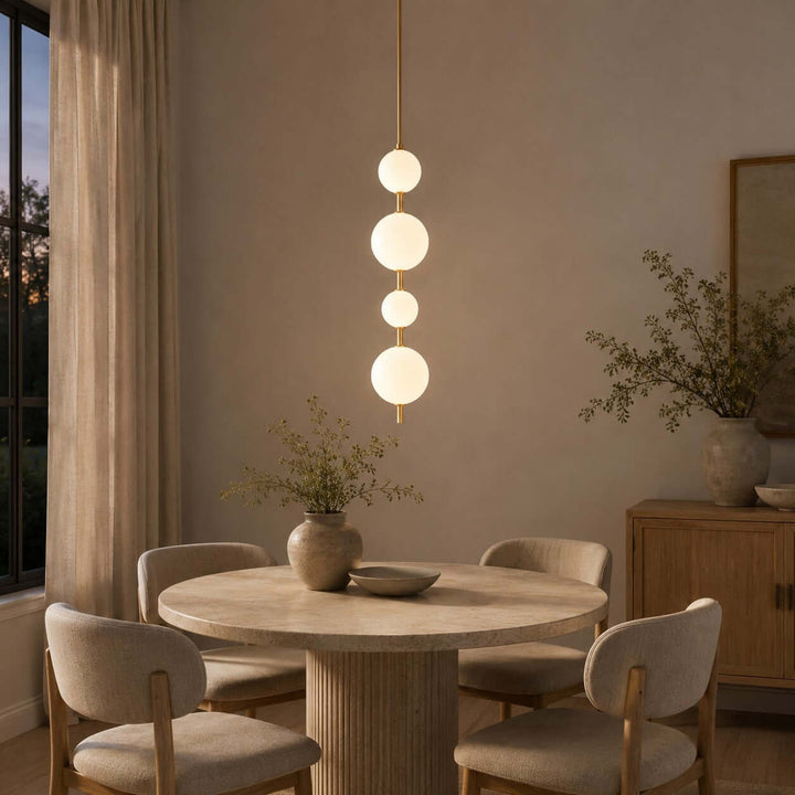 Vertical Globe Pendant Lamp
