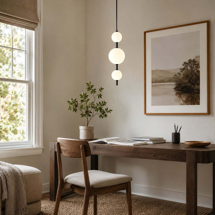 Vertical Globe Pendant Lamp