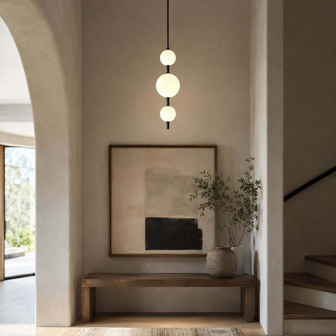Vertical Globe Pendant Lamp
