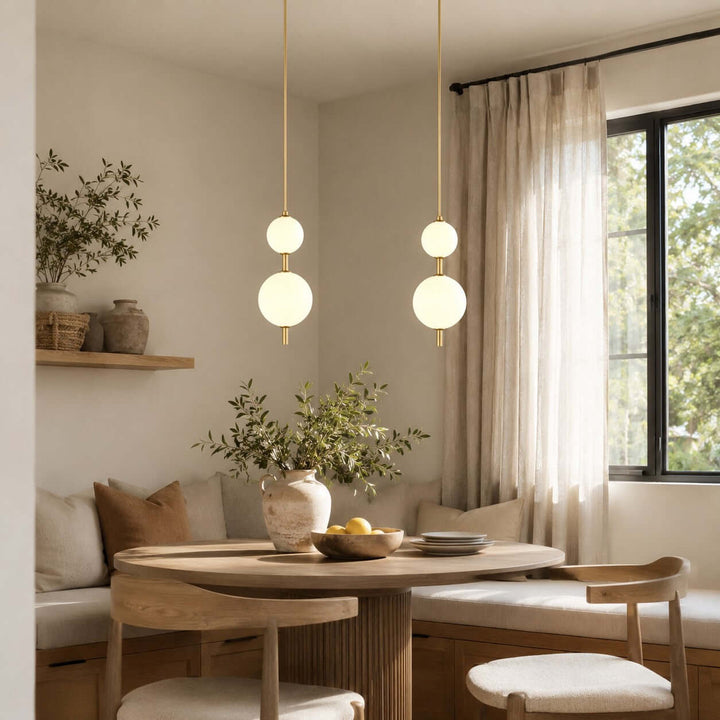 Vertical Globe Pendant Lamp