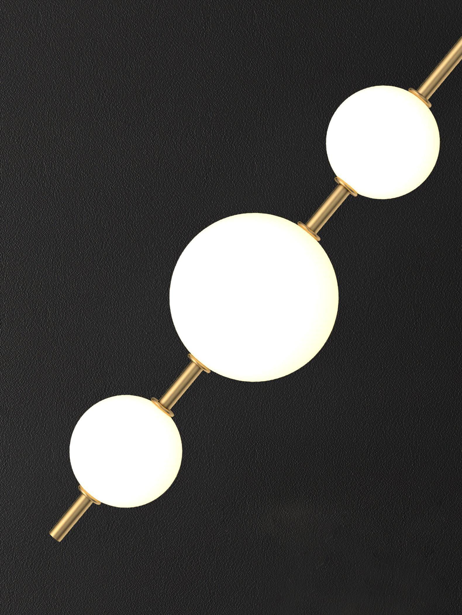 Vertical Globe Pendant Lamp - Vinlighting