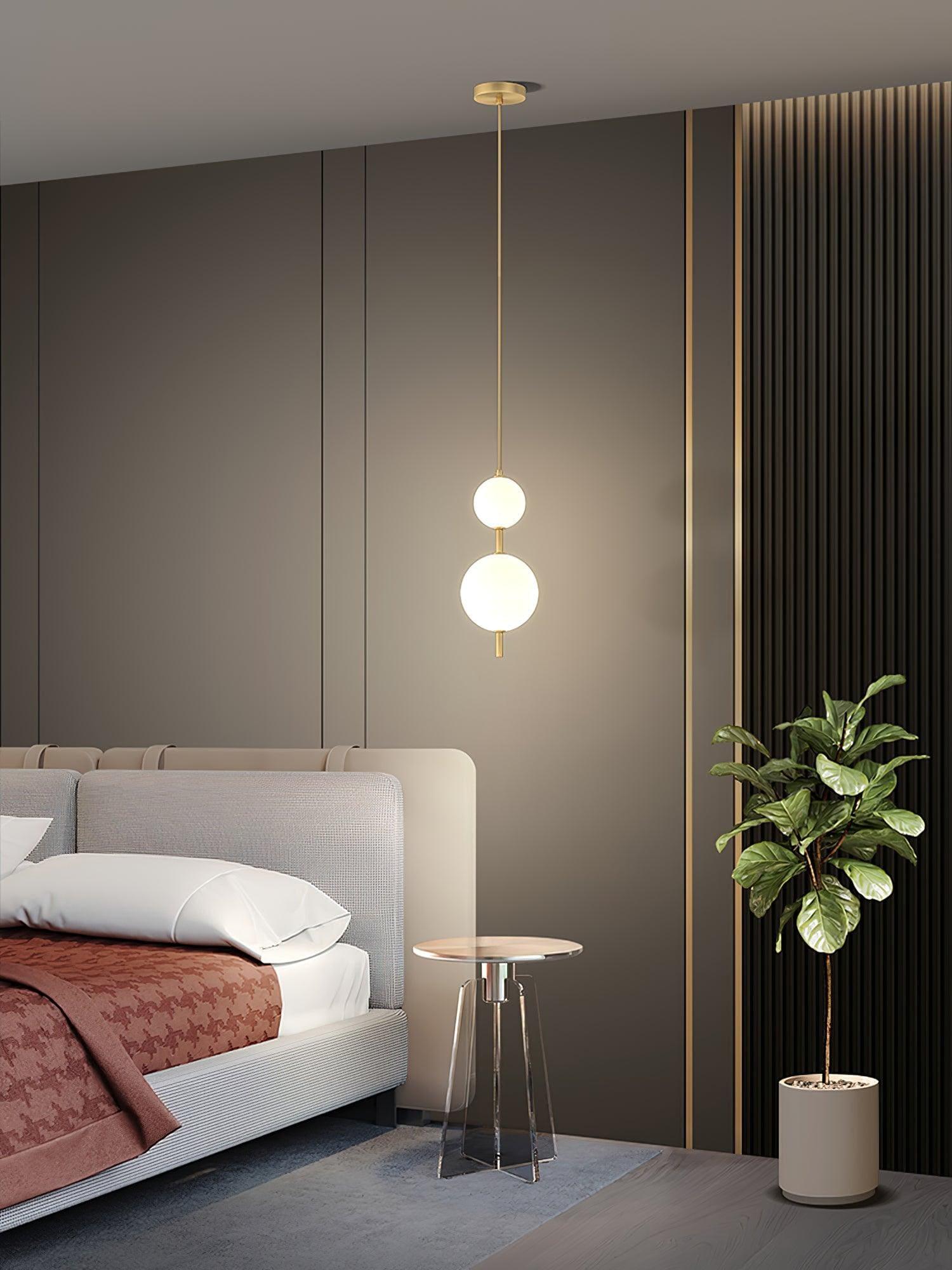 Vertical Globe Pendant Lamp - Vinlighting