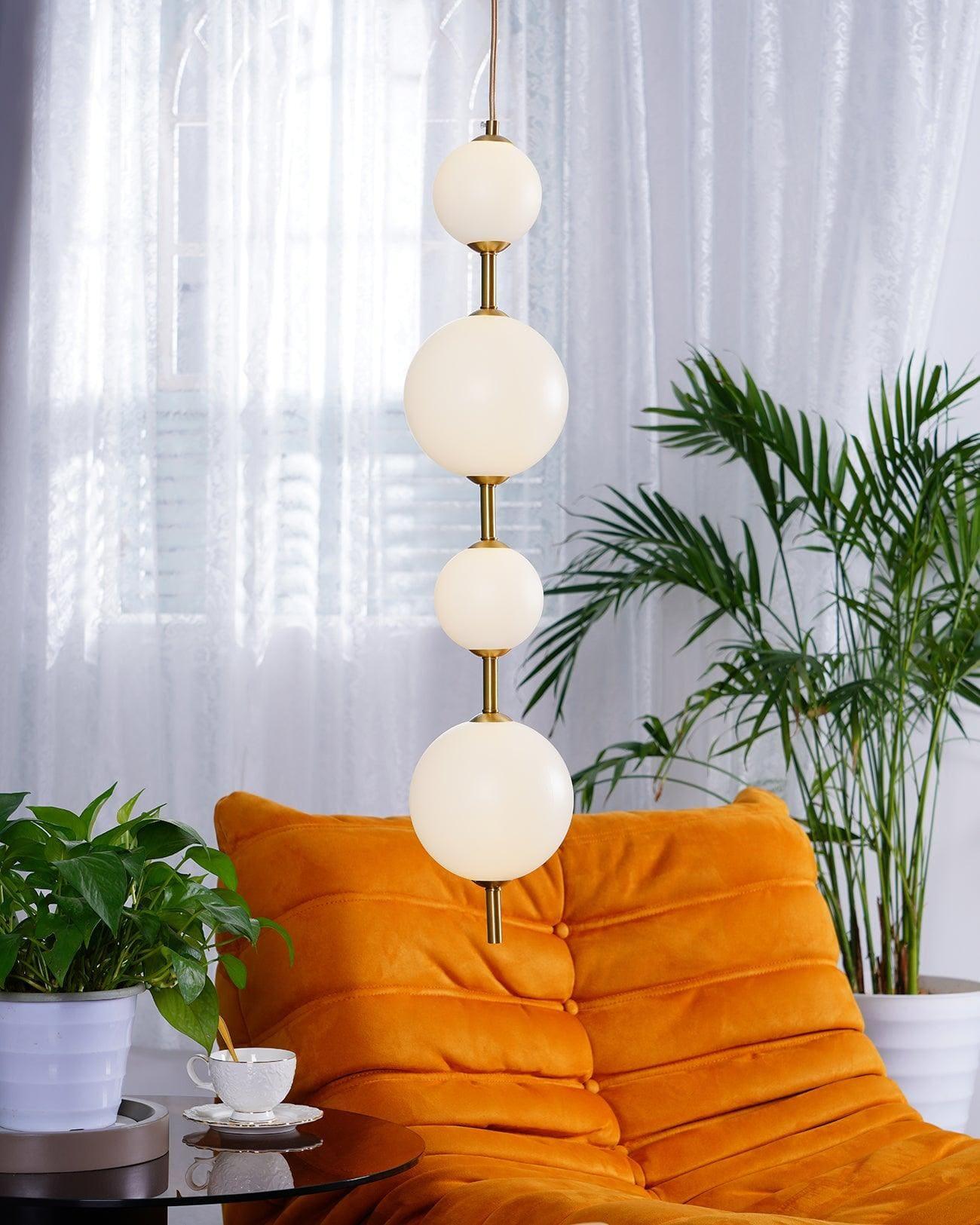 Vertical Globe Pendant Lamp - Vinlighting