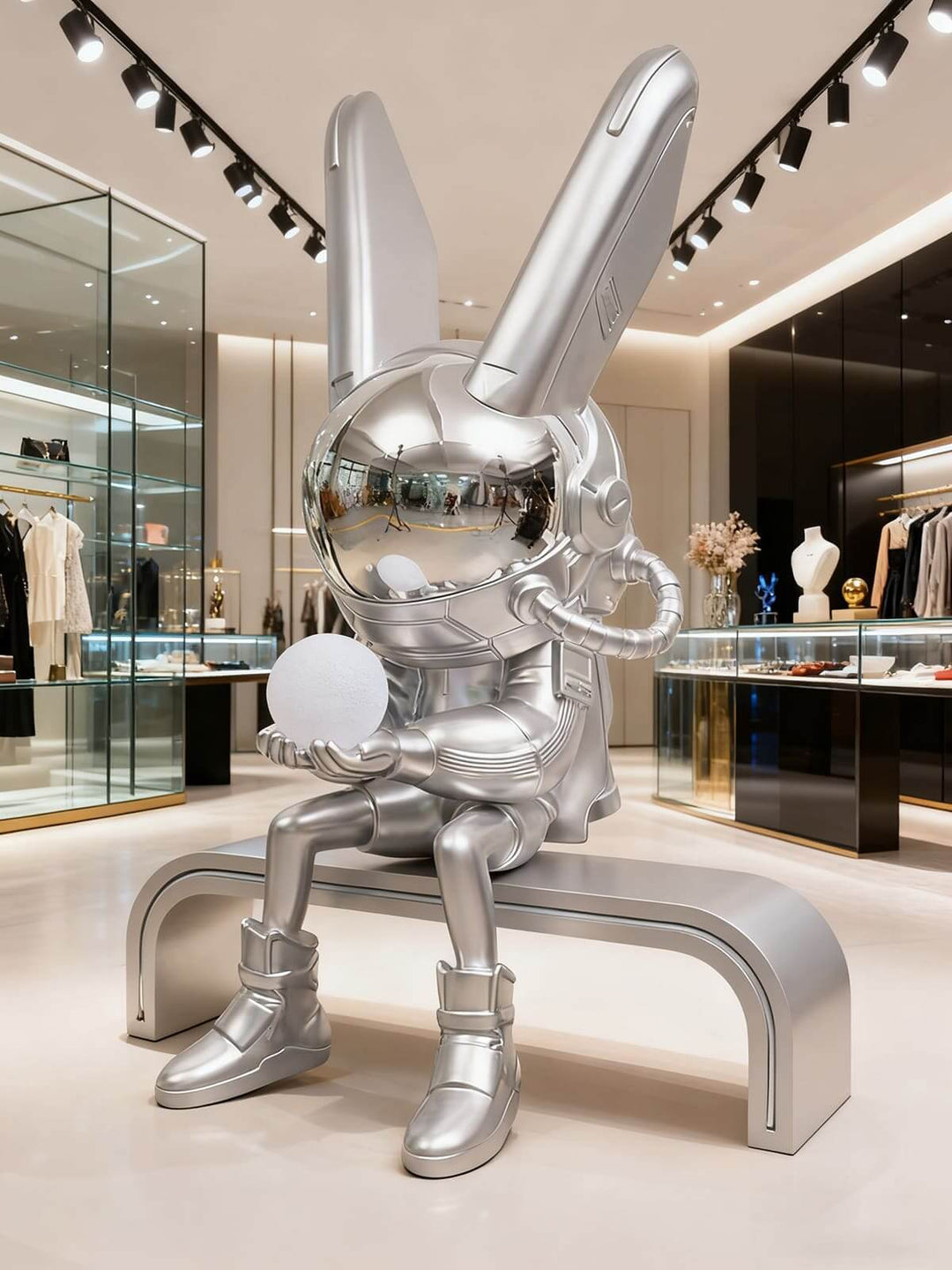 Vesali Art Deco Floor Lamp – Living Room Decorative Sculpture