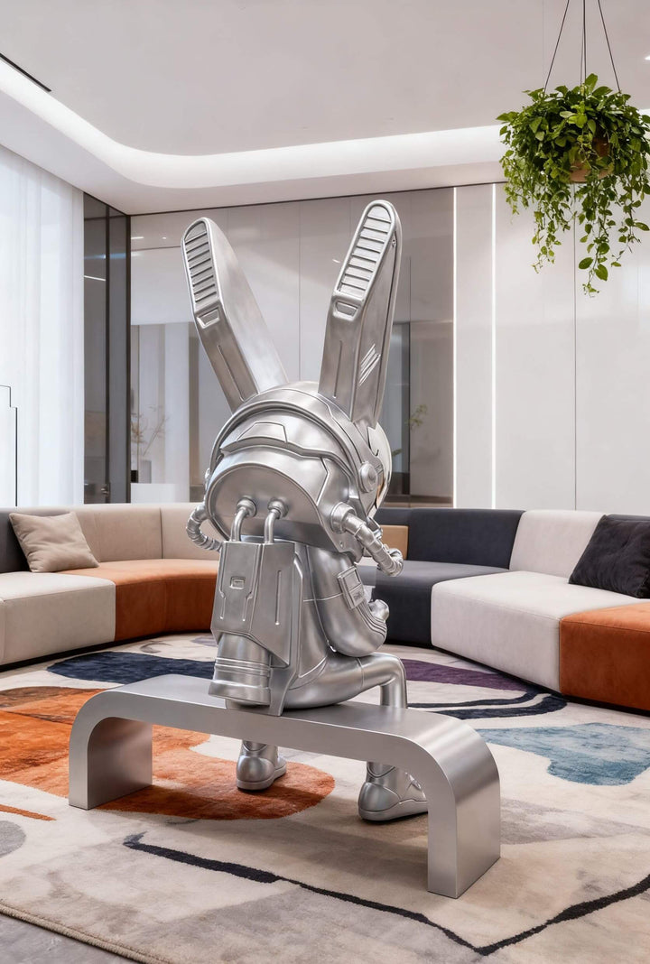 Vesali Art Deco Floor Lamp – Living Room Decorative Sculpture