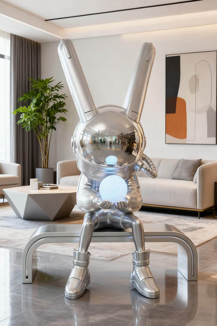 Vesali Art Deco Floor Lamp – Living Room Decorative Sculpture