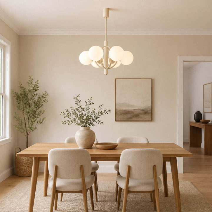 Vesper Chandelier - Modern Minimalist Glass Chandelier for Bedroom | Vinlighting