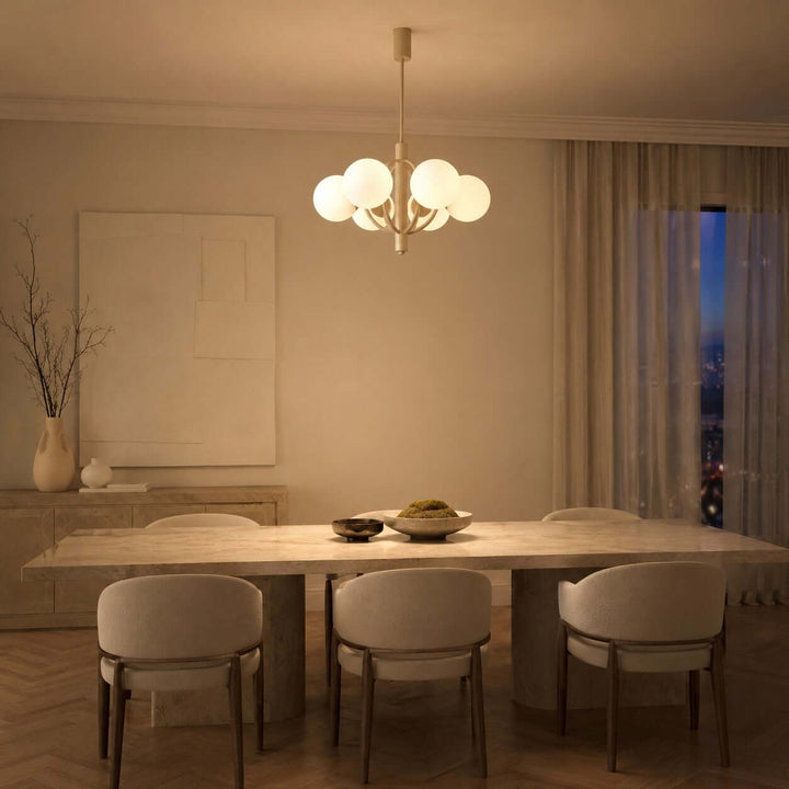 Vesper Chandelier - Modern Minimalist Glass Chandelier for Bedroom | Vinlighting
