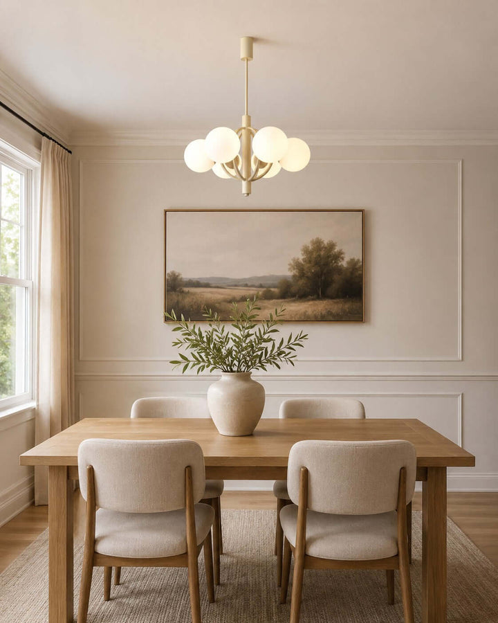 Vesper Chandelier - Modern Minimalist Glass Chandelier for Bedroom | Vinlighting