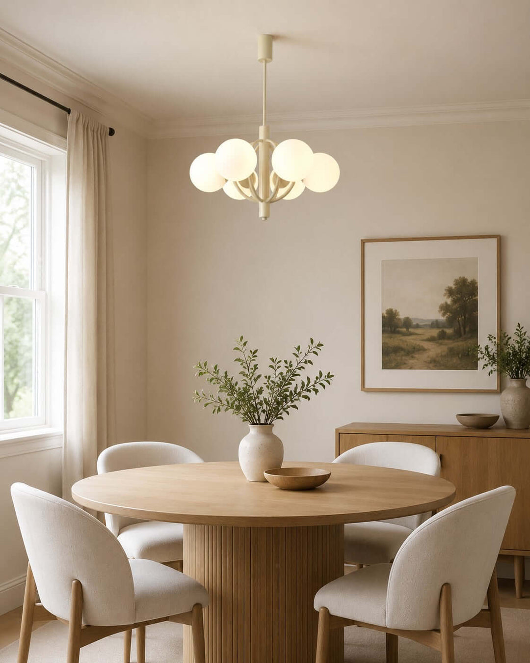 Vesper Chandelier - Modern Minimalist Glass Chandelier for Bedroom | Vinlighting