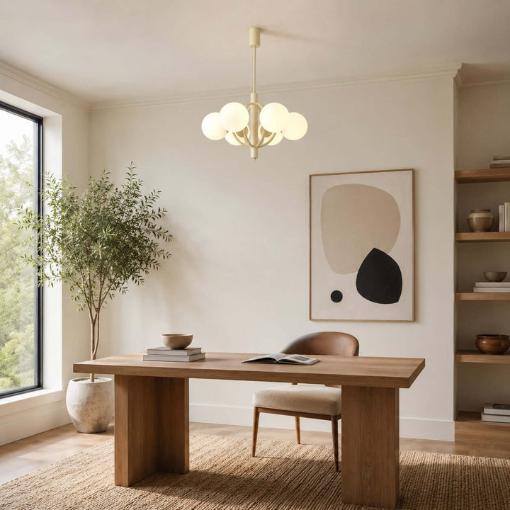 Vesper Chandelier - Modern Minimalist Glass Chandelier for Bedroom | Vinlighting