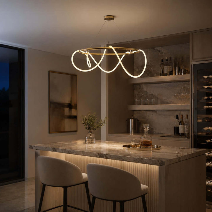 Vespyr Chandelier - American Minimalist Creative Statement Light | Vinlighting