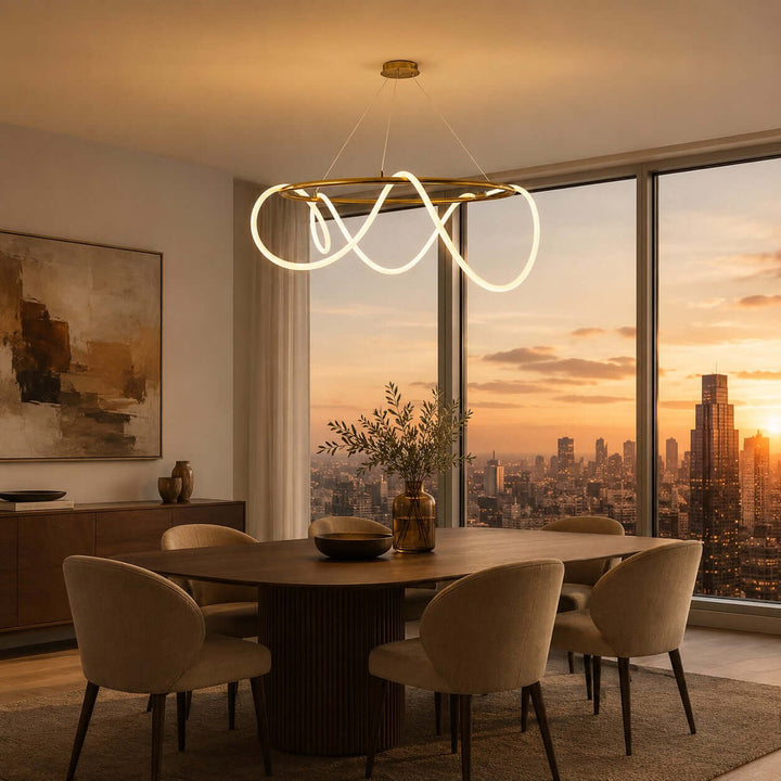 Vespyr Chandelier - American Minimalist Creative Statement Light | Vinlighting
