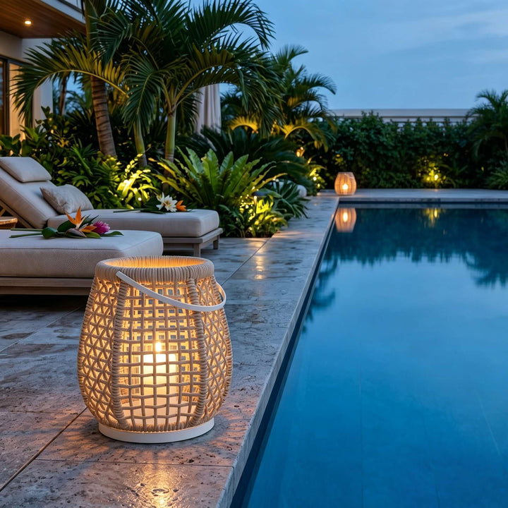 Vesra Outdoor Garden Lamp - Bohemian Style Terrace Lighting