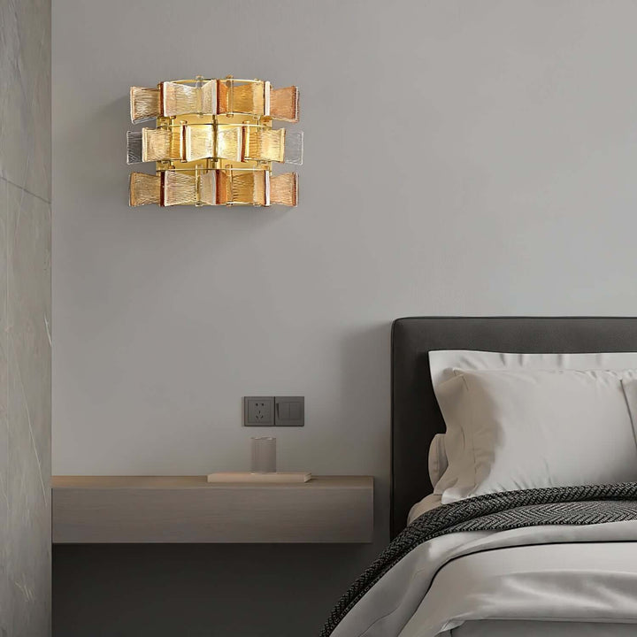 Vexano Wall Lamp – Luxurious & Minimalist Art Glass Light