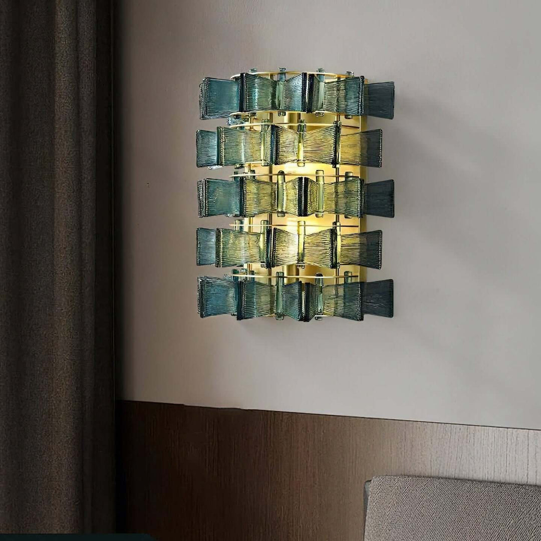 Vexano Wall Lamp – Luxurious & Minimalist Art Glass Light