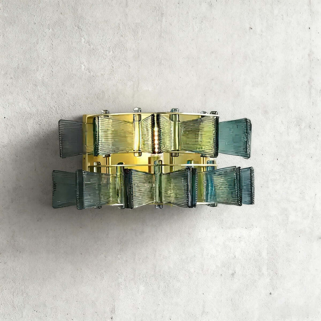 Vexano Wall Lamp – Luxurious & Minimalist Art Glass Light