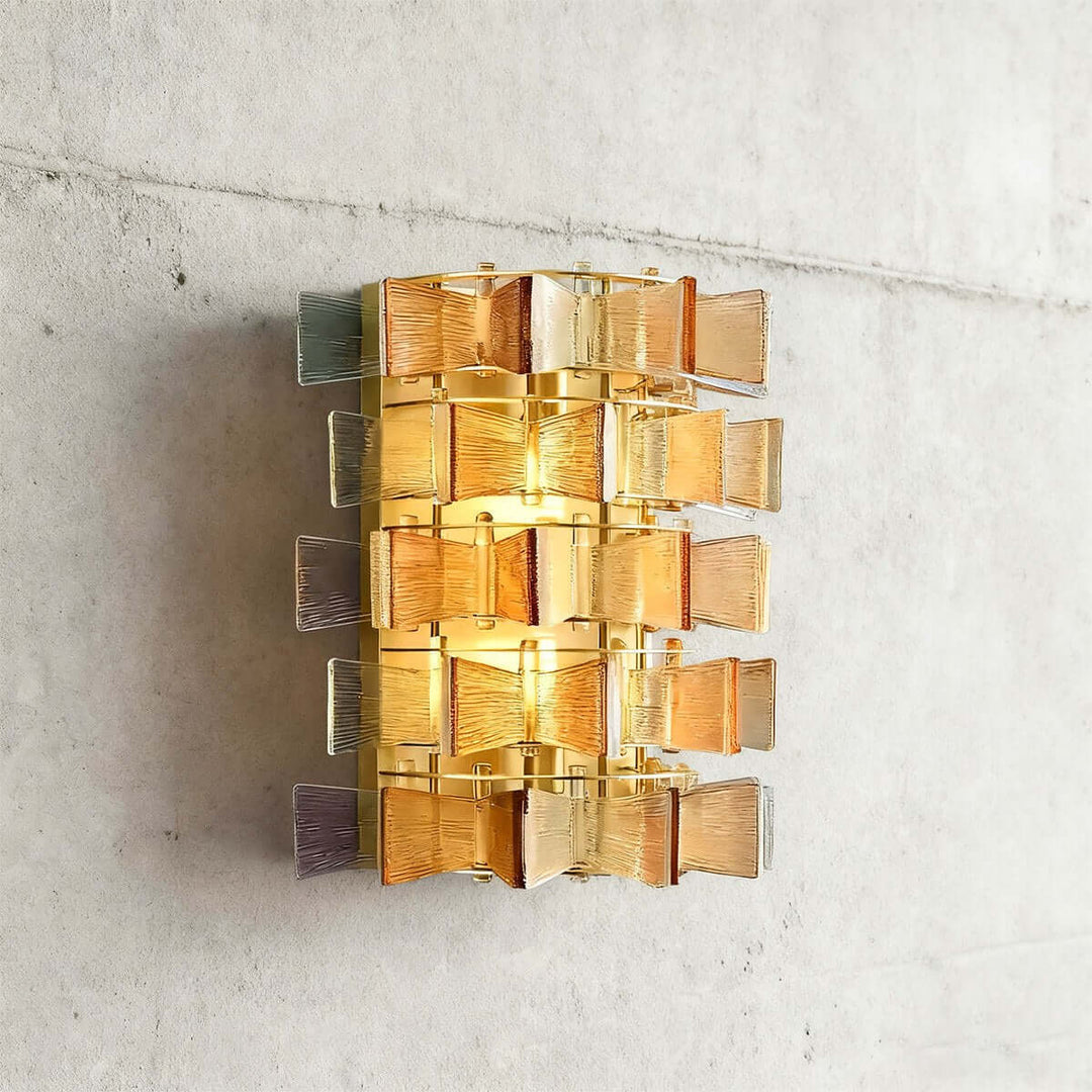 Vexano Wall Lamp – Luxurious & Minimalist Art Glass Light