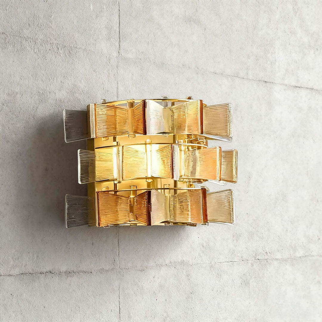 Vexano Wall Lamp – Luxurious & Minimalist Art Glass Light