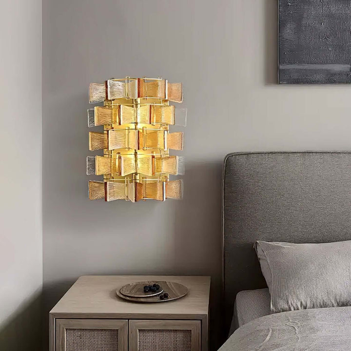 Vexano Wall Lamp – Luxurious & Minimalist Art Glass Light