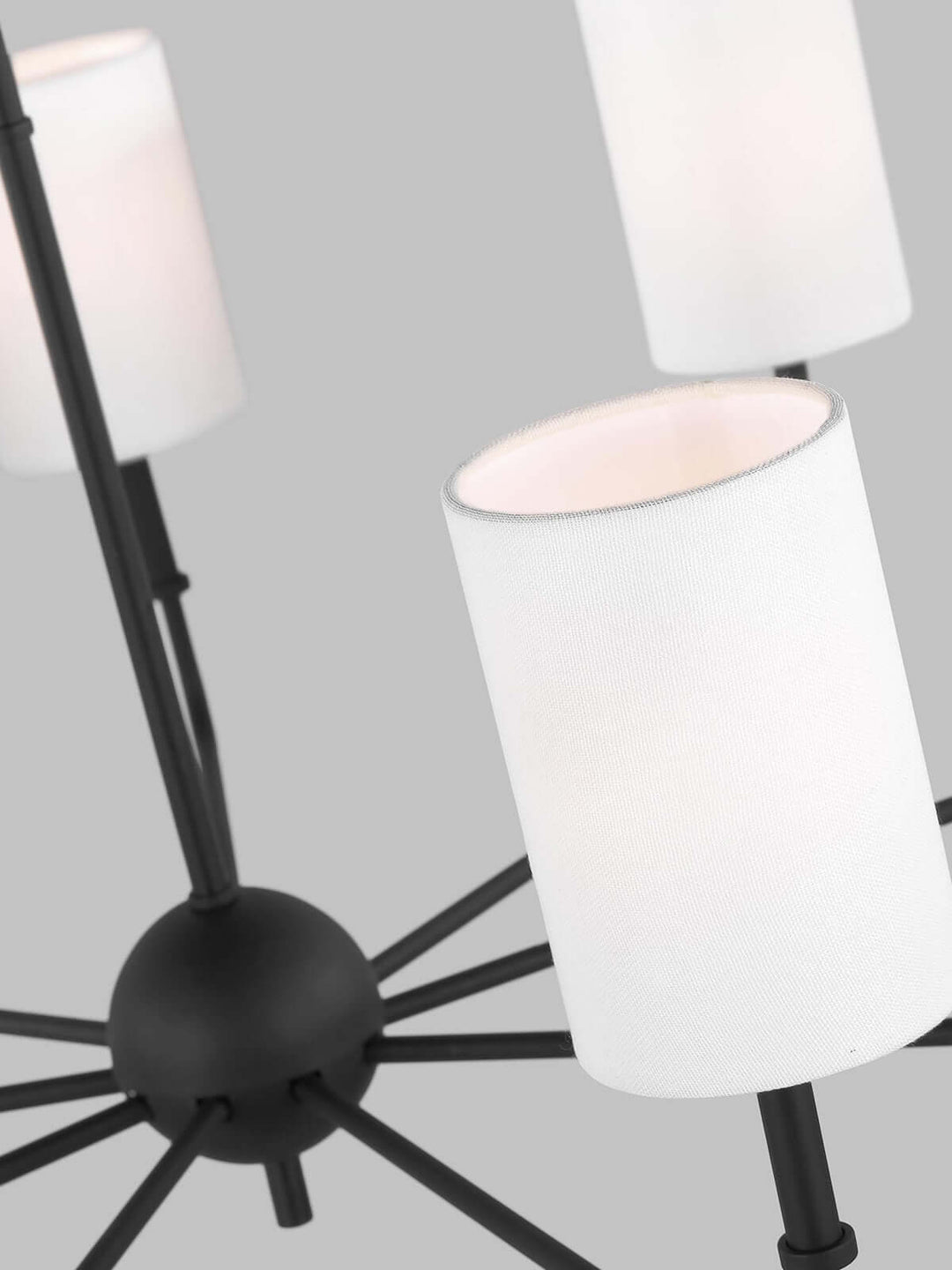 Vexilun Chandelier - Modern Minimalist Fabric Lighting for Dining Area