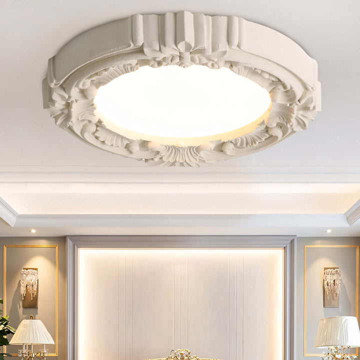 Vexira Ceiling Lamp – Modern and Elegant Resin Bedroom Lamp