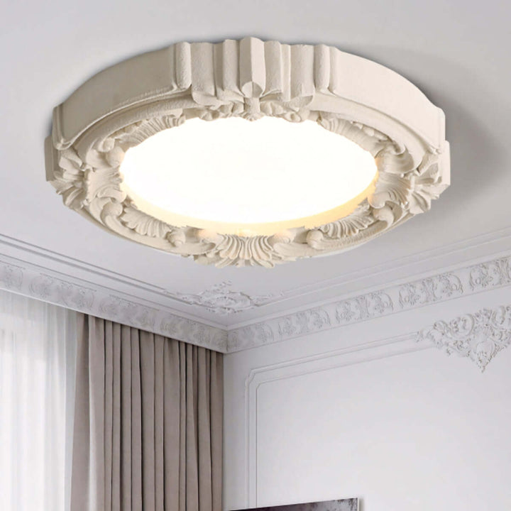 Vexira Ceiling Lamp – Modern and Elegant Resin Bedroom Lamp