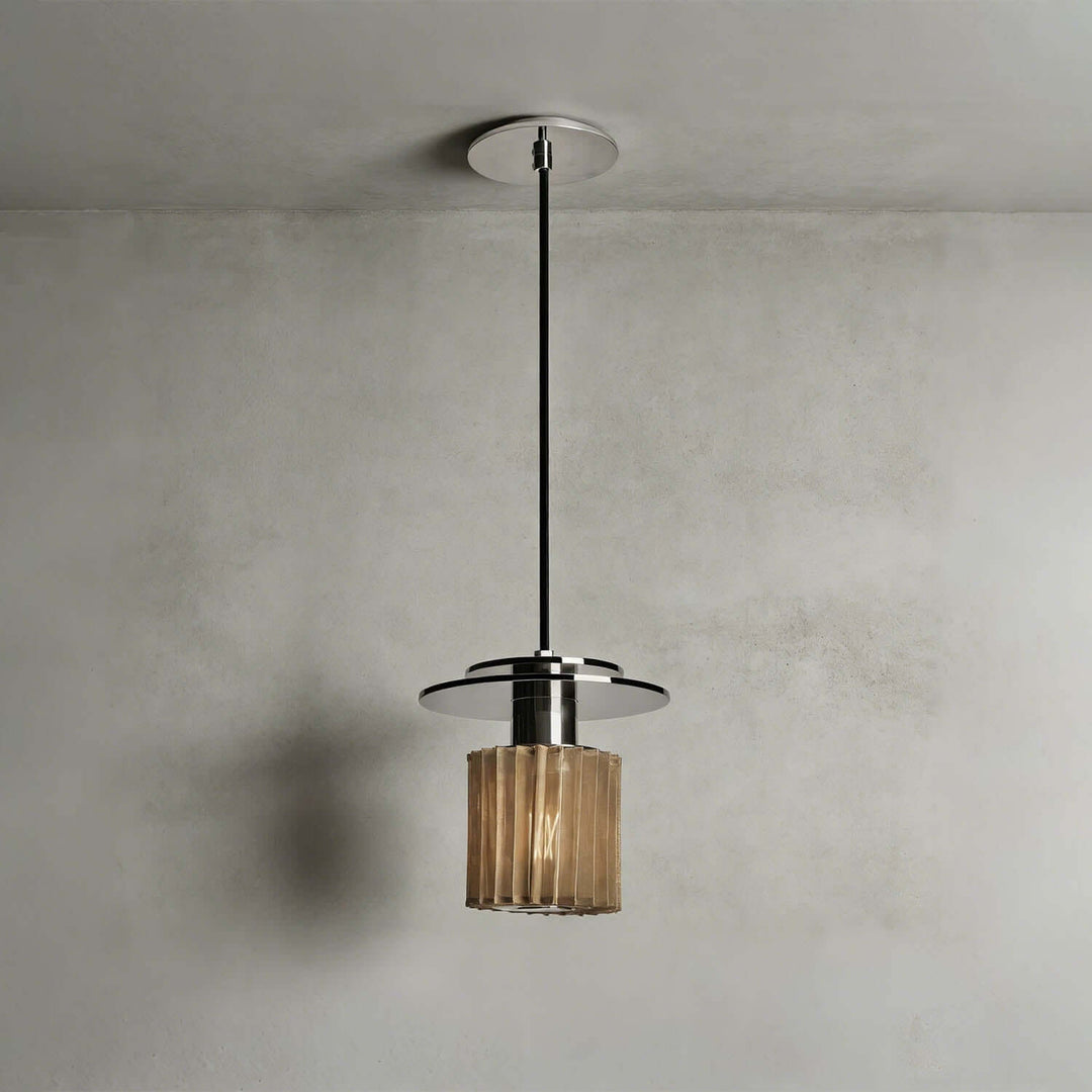 Vexlira Pendant Light – Minimalist Fabric Bar Counter Lamp