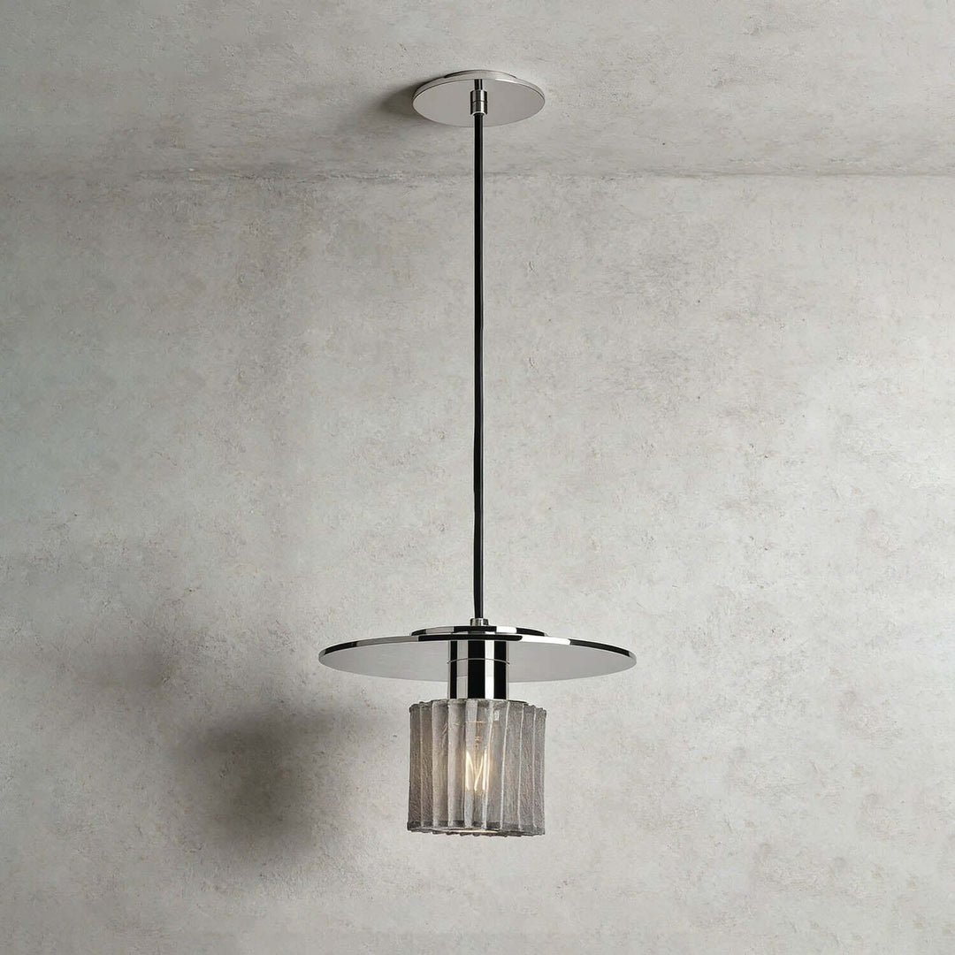 Vexlira Pendant Light – Minimalist Fabric Bar Counter Lamp