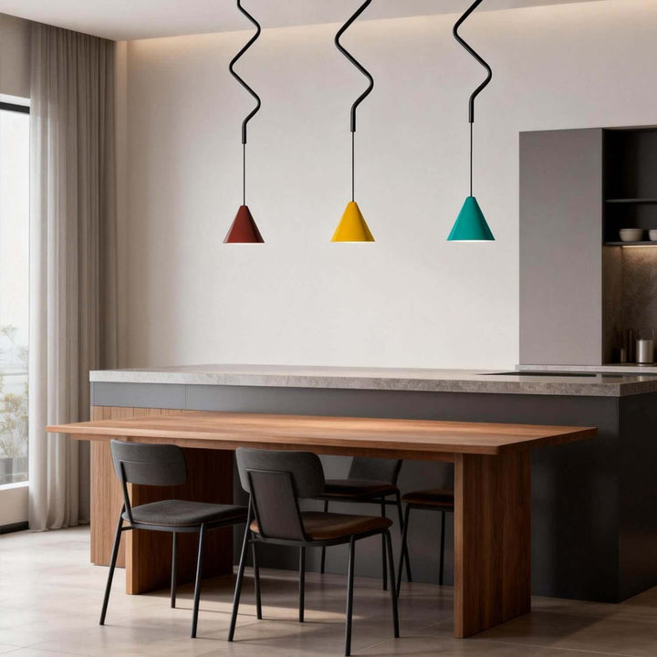 Vexlira Pendant Light – Nordic Minimalist Bar Counter Lamp