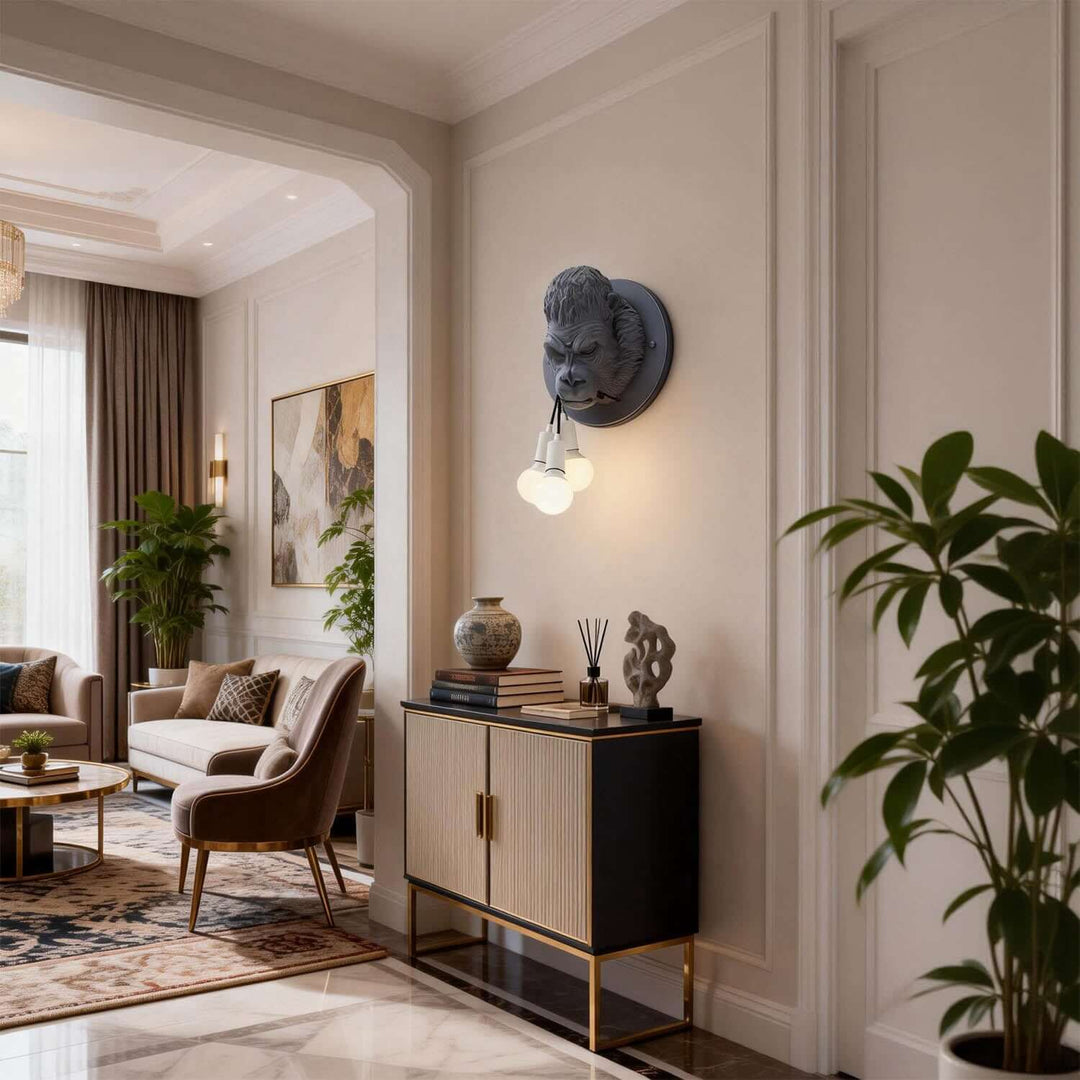 Vexlorin Wall Light – Nordic Creative Gorilla Aisle Light