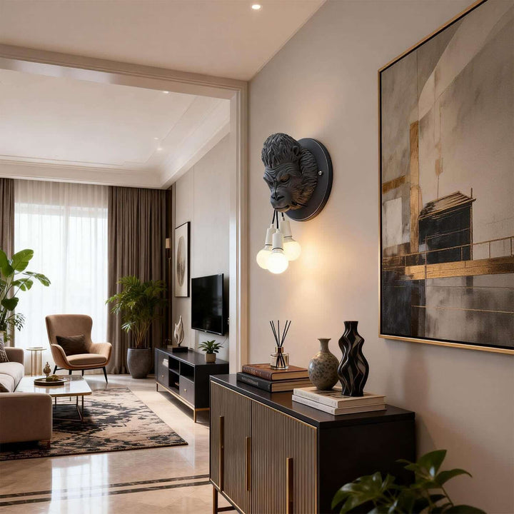 Vexlorin Wall Light – Nordic Creative Gorilla Aisle Light