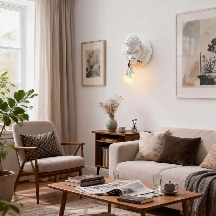 Vexlorin Wall Light – Nordic Creative Gorilla Aisle Light