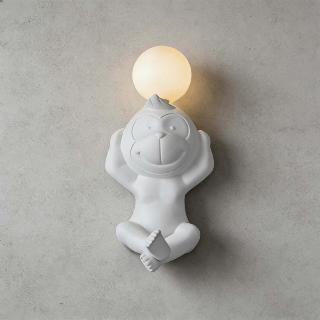 Vexlorin Wall Light – Stylish Creative Monkey Resin Light