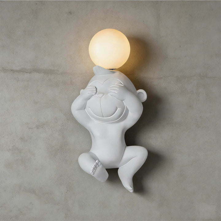 Vexlorin Wall Light – Stylish Creative Monkey Resin Light