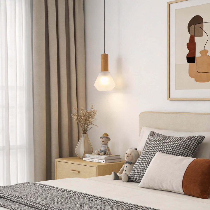 Vexrilo Pendant Light – Post-Modern Luxury Glass Bedroom