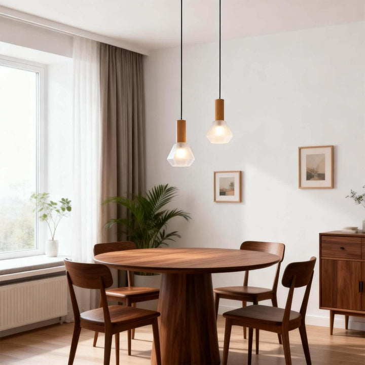 Vexrilo Pendant Light – Post-Modern Luxury Glass Bedroom