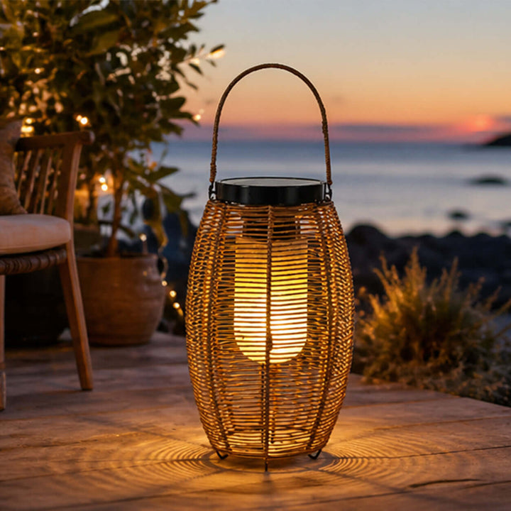Veylora Solar Floor Lamp - Solar Lantern Outdoor Lighting
