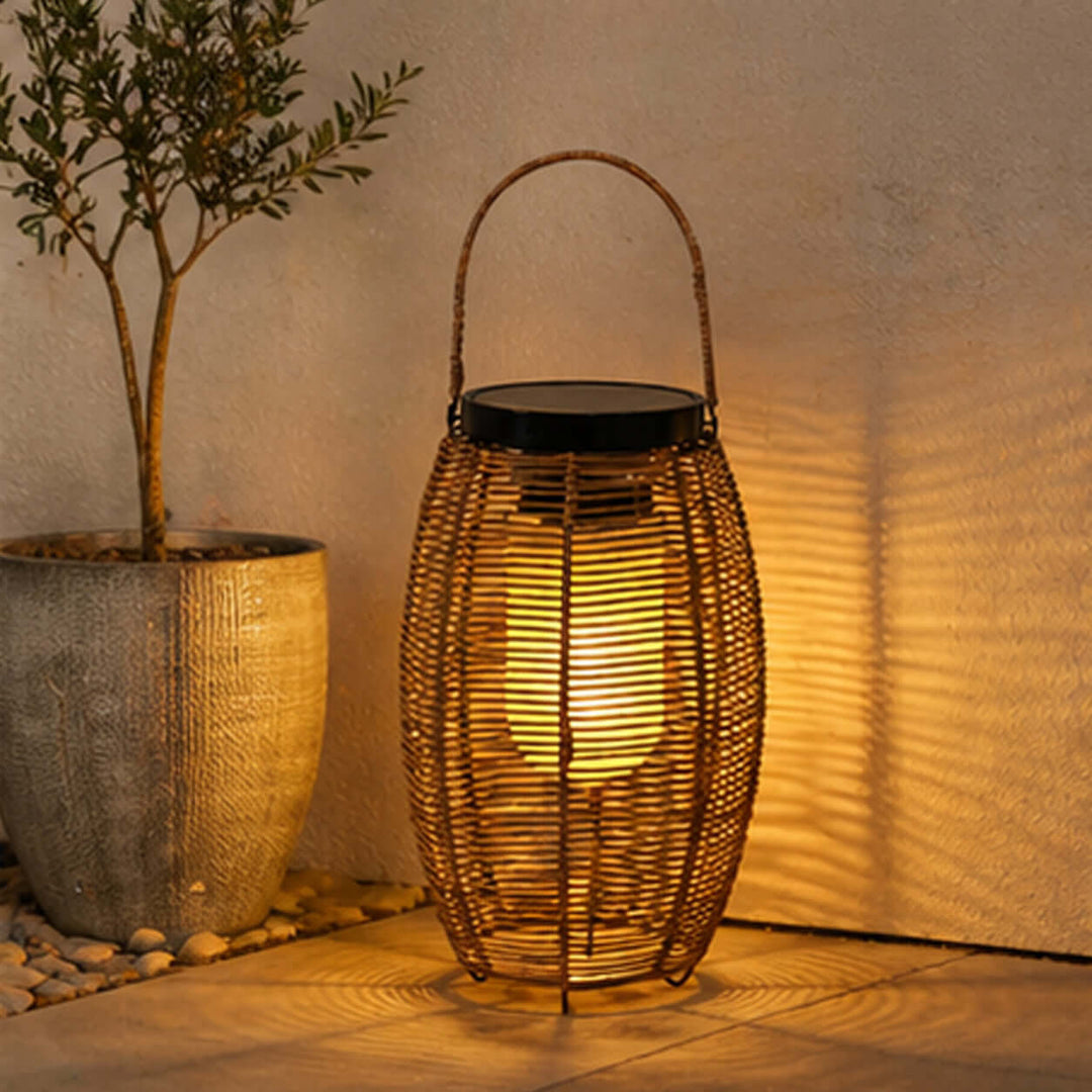 Veylora Solar Floor Lamp - Solar Lantern Outdoor Lighting