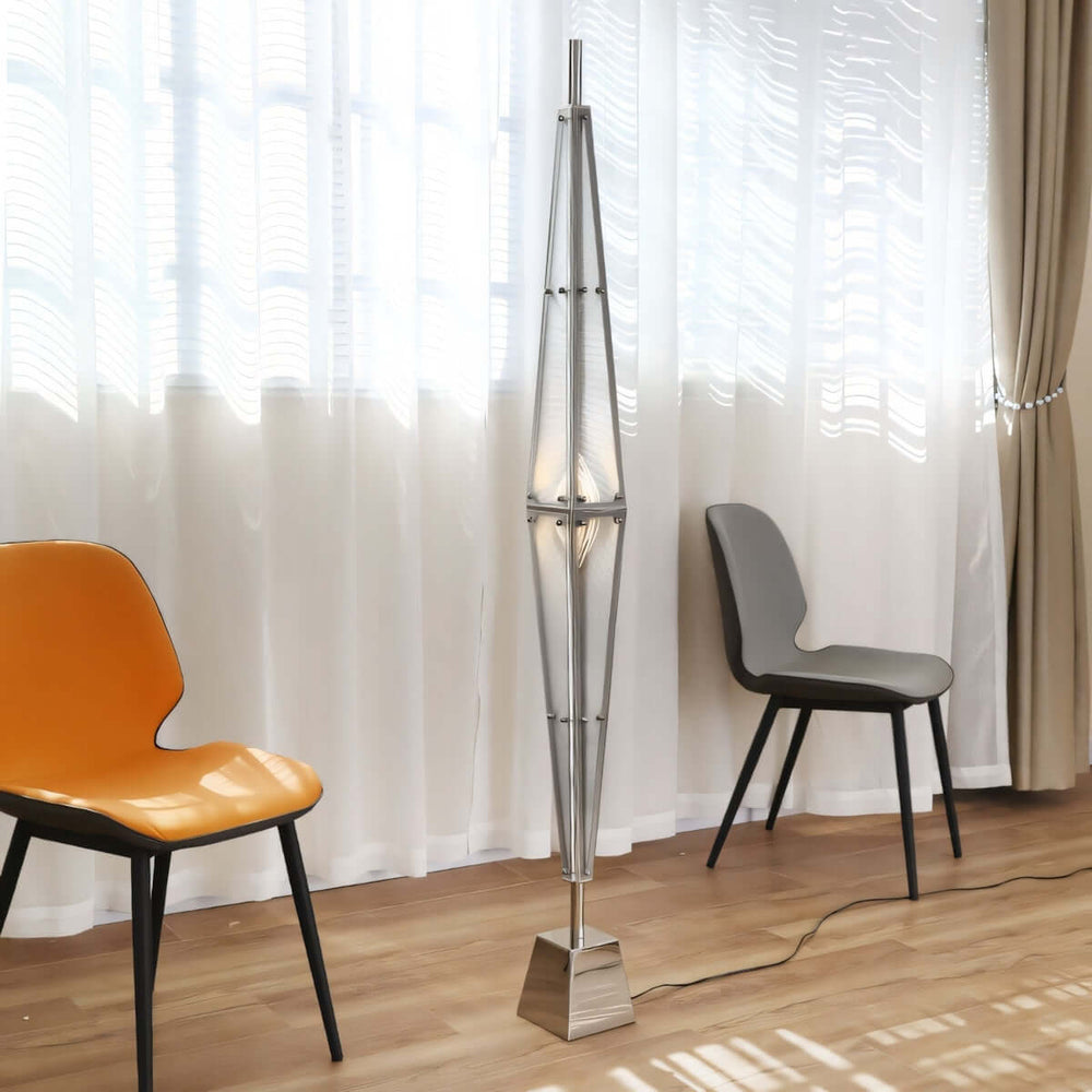 Veyora Floor Lamp – Modern Minimalist Creative Glass