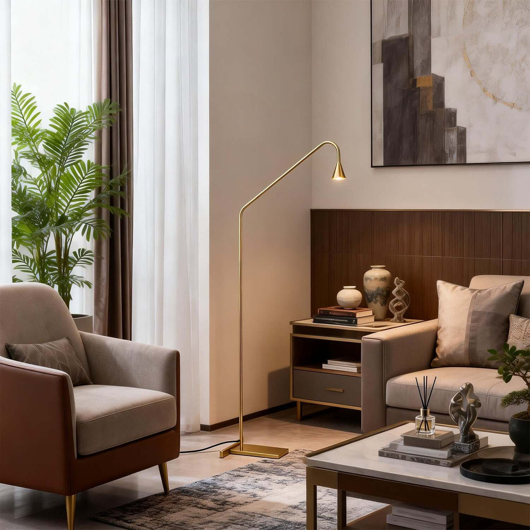 Veyra Floor Lamp – Modern Minimal LED Reading Light