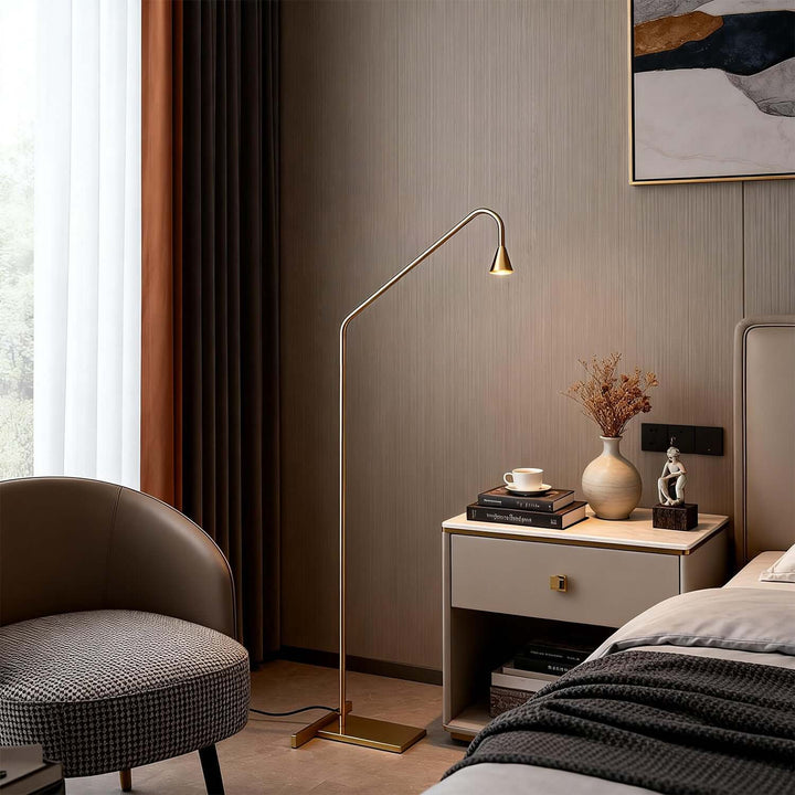 Veyra Floor Lamp – Modern Minimal LED Reading Light
