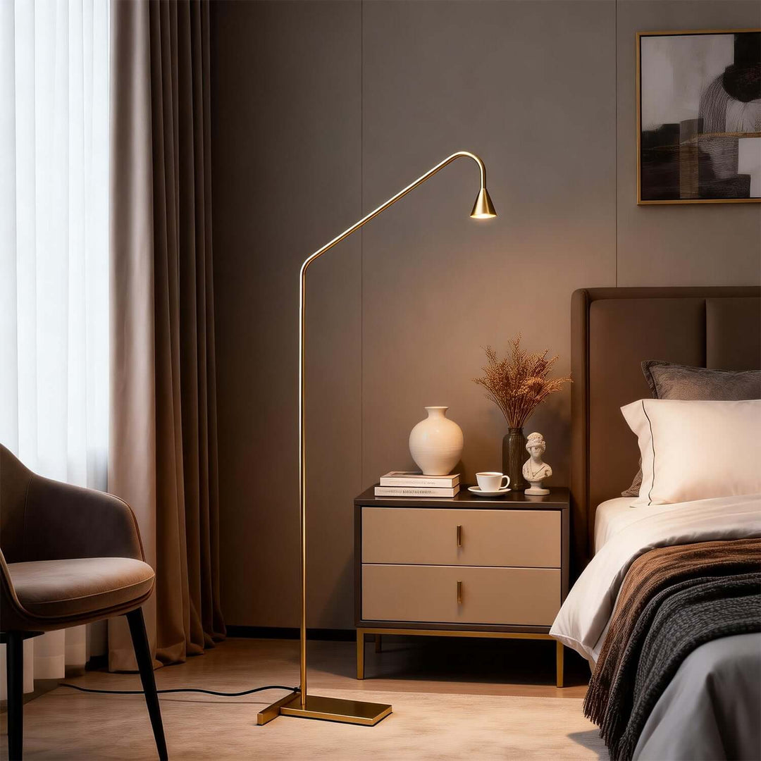 Veyra Floor Lamp – Modern Minimal LED Reading Light