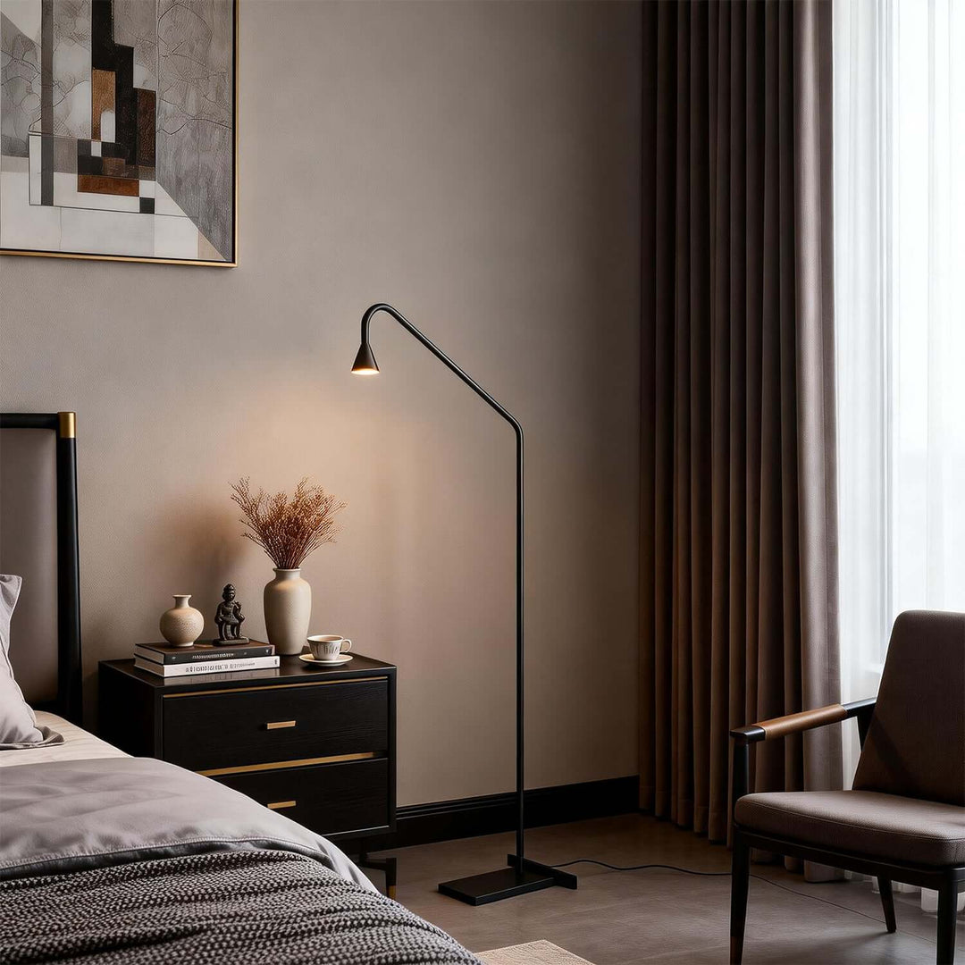Veyra Floor Lamp – Modern Minimal LED Reading Light